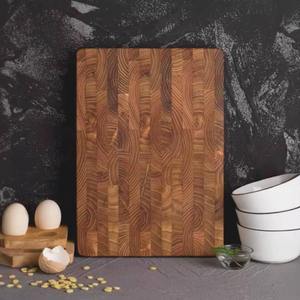 Tabla de Cortar de Madera Minimalista, Diseño Elegante, Perfecta para Cortar Frutas, Verduras, Carne y Uso Diario en la Cocina, de la India - Product Image 5