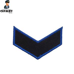 Precio de fábrica Diseño personalizado Chevrons Parches de bordado Venta caliente Excelente calidad Chevrons hechos a mano por CAVALRY SKT COMPANY - Product Image 2