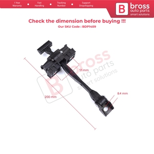 BDP1409 Conjunto Limitador de Puerta Delantera para X1 F48 MK2 2014-2022 51217436001 - Product Image 5