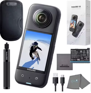 NUEVA Cámara de Acción X3 de Calidad, Video 5.7K, Resistente al Agua hasta 10 Metros, con Estabilización - Product Image 1