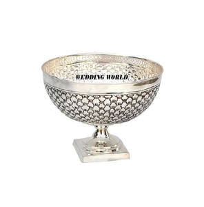 Bol à chocolat de luxe de qualité supérieure, style classique, métal martelé, motif rond pour les fêtes du Ramadan et de l'Aïd - Product Image 5