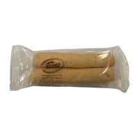 Tissi Maxi Breadsticks Artigianali Salados, Porción Individual, 3 kg (15 g x 200 Unidades), Harina de Trigo Sin Gluten, Hecho en Italia, en Bolsa