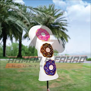 Couvre-chef de pilote de golf en cuir PU conçu sur mesure avec logo brodé Couvre-chefs de haute qualité - Product Image 1