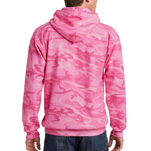 Sweat-shirt unisexe en molleton 100% coton rose, surdimensionné, avec logo frontal, teinture numérique unie, écologique, décontracté, pour homme - Product Image 3