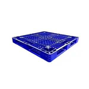 Plastic Pallet Prices Material Forklift OEM Storage Logistic Transport Cargo HDPE Style Euro ISO Plastic Pallet Indonesia