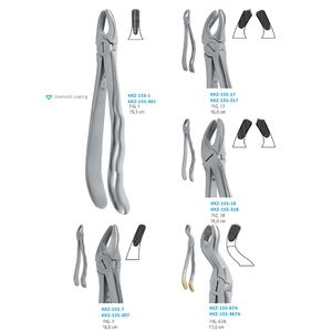 Fórceps de Extracción Dental 65 Incisivos, Instrumentos Quirúrgicos para Extracción de Dientes y Hueso Alveolar, Acero Inoxidable Alemán AISI 420 - Product Image 5