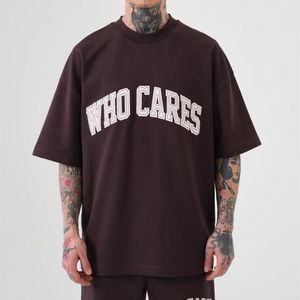 Camiseta básica con hombros descubiertos para hombre, ropa de calle informal de algodón orgánico % 2023 de alta calidad de color personalizado de gran tamaño 100 OEM - Product Image 2