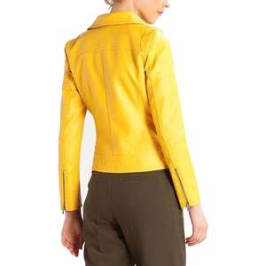 Best Quality Women's XL Y2K Style Leather <b>Jacket</b> Custom Logo Wool Lining Breathable Knitted Fabric Cotton Filling Autumn Printed - Product Image 4