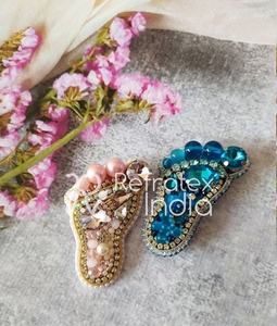 <b>Lotus</b> Design Bead Patch <b>for</b> <b>Sale</b> Bulk Supplier and Manufacture by Refratex India Made in India <b>for</b> Best Quality and Low Price - Product Image 4