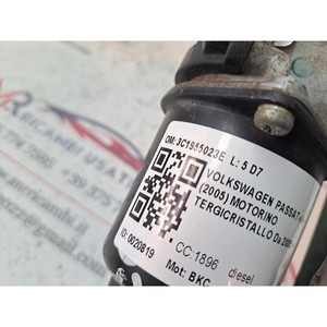 Motor limpiaparabrisas Volkswagen Passat Sedan 4ª Serie 3C1955023E BKC diésel 1896 (05>10) - Product Image 6