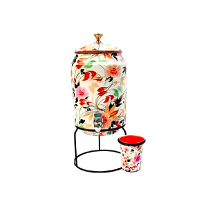 Dispensador de olla de agua de cobre puro de diseño clásico, Enfriador de agua fría para el hogar, Hotel, uso al aire libre y en el automóvil - Product Image 3