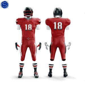 Camiseta de fútbol americano Premium sublimación para equipos y jugadores, uniforme de fútbol americano fabricado en Pakistán - Product Image 6