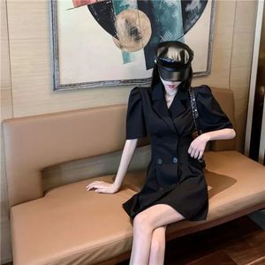 Meilleure vente Robe de bureau en satin noir pour femmes hiver semi-formelle pour le travail de bureau robe formelle pour femmes robes de carrière - Product Image 4