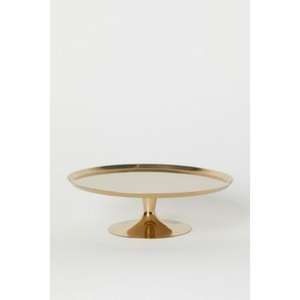 Support à gâteau en métal doré robuste avec esthétique royale et finition fine pour une décoration de table à dessert sophistiquée - Product Image 1