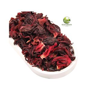 Flores de Hibisco Secas, Ingrediente para Té de Hierbas, Flor Entera, Té Suelto, Orgánico y Saludable, a Granel para Mezclas de Bebidas, Venta al por Mayor - Product Image 1