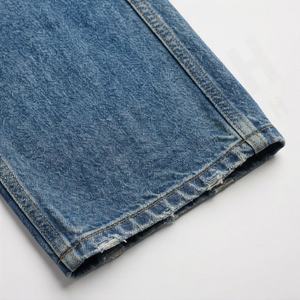 Pantalones de Mezclilla Transpirables con Cintura Elástica, Pierna Ancha, al por Mayor, Pantalones Casuales de Moda para Mujer, Holgados, OEM, Premium, Modernos - Product Image 6