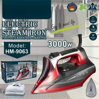 Setrika Listrik Profesional PANCERKA 3000W dengan Tangki Air Besar dan Semprotan Uap Kontinu, Produk Terlaris di Afrika Barat
