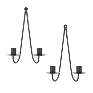 Soporte de vela Nuevo diseño Portavelas de metal para decoración del hogar Nuevo portavelas con acabado vintage en precio al por mayor - Product Image 5