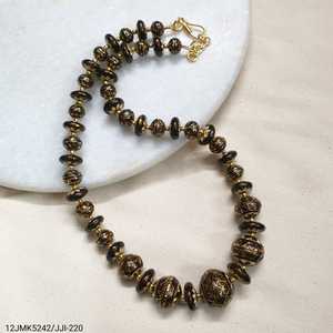 สร้อยคอลูกปัดสีทอง Meenakari คอลเลกชันสร้อยคอลูกปัดดีสง่างาม - Product Image 1