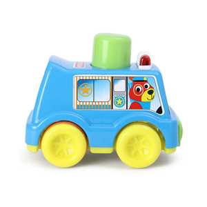PUSH 'N' GO POLICE WAGON Jouet en plastique durable pour les enfants de 2 à 4 ans - Product Image 2