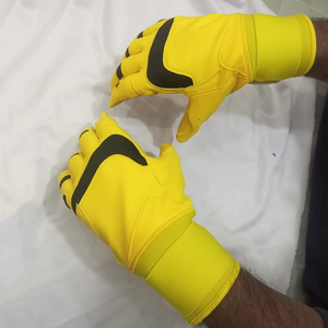 Gants de frappe de baseball en cuir pour hommes avec logo personnalisé professionnel, design personnalisable léger OEM pour les équipes et les joueurs - Product Image 4