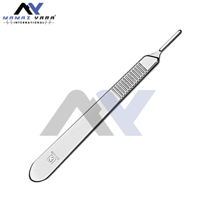 Paquete de 15 cuchillas tamaño 12 cuchillas de bisturí con mango de bisturí juego de acero inoxidable-acero de alto carbono Dermablade 12 cuchillas y cuchillo - Product Image 6