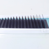 Extensions de cils classiques fabriquées au Vietnam, marque privée, faux cils en fibre PBT coréenne, véganes, naturels, longs, faits à la main, OEM/ODM