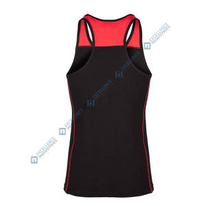 Vêtements de gym respirants sur mesure pour hommes débardeur d'entraînement décontracté en tricot de grande taille Style décontracté - Product Image 5