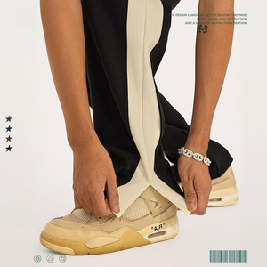 กางเกงวิ่งขายาวของผู้ชายกางเกงวิ่งแบบแอซิดสำหรับปีนเขาชุดคาร์โก้ออกแบบได้ตามต้องการ - Product Image 6