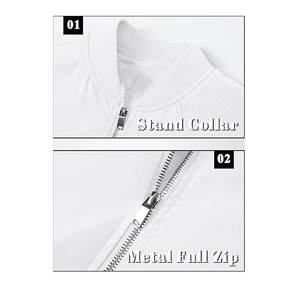 High Quality Custom Bomber Jacket Men Spring Outdoor Windbreaker Plus Size Jackets for Men OEM Wholesale Customized - Product Image 4