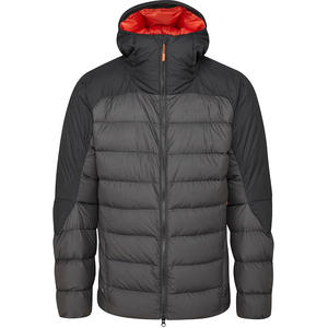 Veste matelassée à capuche en nylon de haute qualité pour hommes Vestes matelassées à fermeture éclair pour l'hiver Manteau ample à logo personnalisé pour hommes - Product Image 3