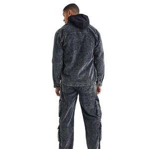 Novedad 2026: Ropa de invierno transpirable de moda, lisa y teñida, de alta calidad, estilo urbano casual con dos bolsillos para hombre. - Product Image 3