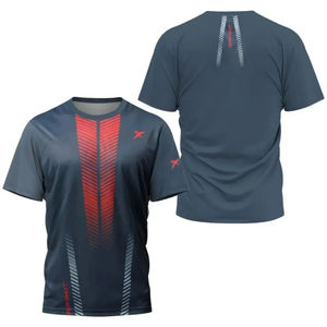 Nouveau T-shirt de sport respirant été 2025 pour le padel, séchage rapide, mode décontractée pour hommes et femmes, confortable et innovant - Product Image 3