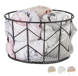 Panier de rangement en métal au design moderne Corbeille à fruits tout usage pour la maison, le bureau, la pépinière, la cuisine et le garde-manger à des prix abordables - Product Image 4