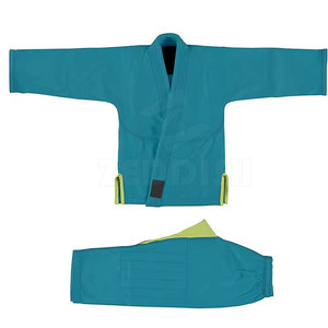 Uniforme de Jiu-Jitsu Brasileño (BJJ) Personalizado y Resistente para Hombre, 100% Algodón, Transpirable y Ligero, Logotipo Frontal, 380g, Servicio OEM - Product Image 3