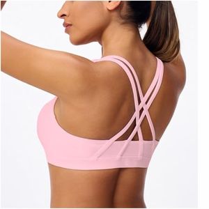 สปอร์ตบราของผู้หญิงระบายอากาศได้ดีขนาดพลัสไซส์พร้อมโลโก้ด้านหน้า - Product Image 3