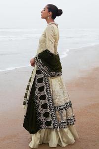 Luxury 3-Piece Women's Party <b>Dresses</b> Stylish Beautiful Luxury Organza Suits Ramsha Volume Minhal-12 Indian Pakistani Boutique - Product Image 3