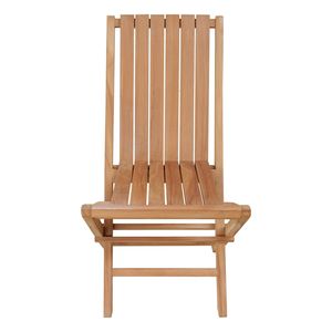 Silla plegable de madera de teca hecha en Indonesia - Product Image 2