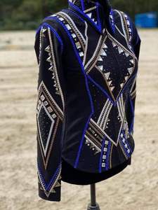 Veste équestre de qualité supérieure veste de spectacle OEM ODM vêtements d'équitation chemise de débarrasser personnalisée vêtements équestres confortables et durables - Product Image 2