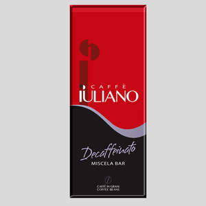 Caffè Iuliano Decaffeinato <span class=keywords><strong>Miscela</strong></span> Bar Tostatura Media in Grani 1kg - <span class=keywords><strong>Miscela</strong></span> Italiana di Arabica e Robusta - Product Image 1