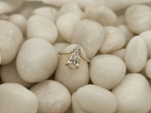 Customized Diamond Luxury 925 Sterling Silver Pear Cut Diamond <b>Ring</b> Classic Wedding Band <b>Ring</b> for Women <b>Fine</b> Jewelry - Product Image 6