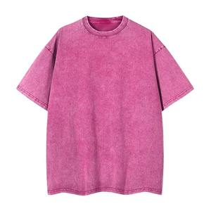 Venta al por mayor 100% algodón diseñador camiseta para mujer moda de gran tamaño famosa camisa de verano - Product Image 6