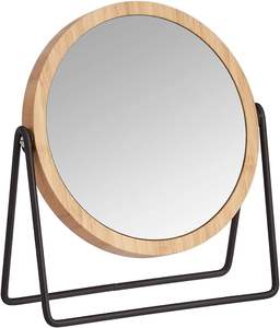 Metal Frame <b>Table</b> Top Mounting Cosmetic Mirror With High Quality Mirror Magnification With Sizes 12x4x16 Inches - Product Image 5