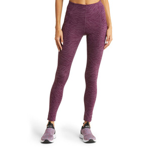 Mallas de entrenamiento de cintura alta, pantalones deportivos, mallas de Yoga para mujer, mallas de Yoga con cintura elástica personalizadas al por mayor para mujer - Product Image 1