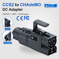 Adaptateur CCS2 vers CHAdeMO DC 300KW 400KW IP65, connecteur de charge rapide DC CCS, adaptateur de chargeur de voiture en gros à prix avantageux