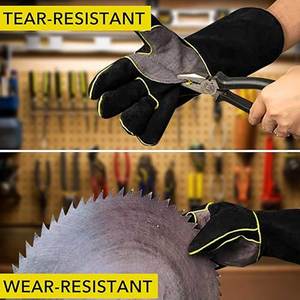 Precision Control And <b>Finger</b> Dexterity Professionals Tig Welding <b>Gloves</b> Anti Slip Textured Surface Handling Tig Welding <b>Gloves</b> - Product Image 4