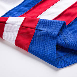 Jersey de hockey sobre hielo de sublimación personalizado transpirable de secado rápido de alta calidad para adultos Nombre del equipo del proveedor OEM Venta en línea - Product Image 5
