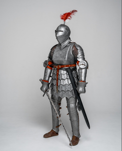 Armadura de Caballero del siglo XV 2024 Traje de armadura de caballero templario de alta calidad más vendido | Caballeros cruzados - Product Image 2