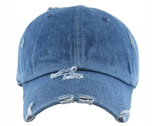 Casquette de baseball en jean personnalisée imprimée en gros – Tendance, personnalisable, en coton premium, ajustable, respirante, imperméable, unisexe - Product Image 5