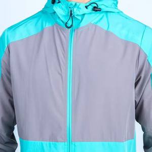 Nouvelle veste coupe-vent pour homme, tissu durable, vente chaude, couleurs contrastées, tendance, prix bas, veste coupe-vent pour homme - Product Image 2